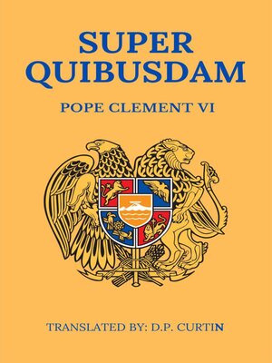 cover image of Super Quibusdam